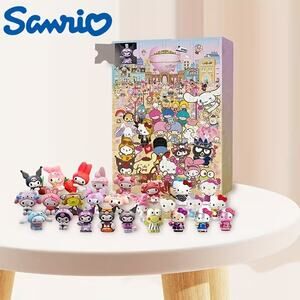 Sanrio Hello Kitty 24pcs Mini Figurine Advent Calendar Mystery Set